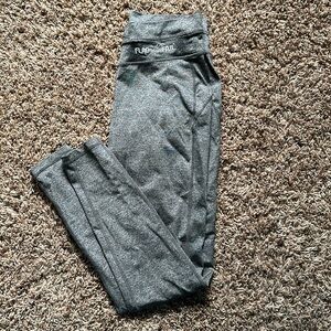 Flag Nor Fail gray workout leggings